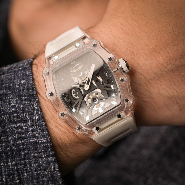 Black Dial-White